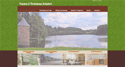 Desktop Screenshot of pension-schubert-kirchberg.de
